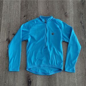 Pearl Izumi Long Sleeve Cycling Jersey Blue Womens Extra Small